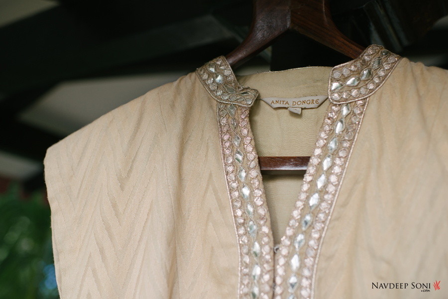 Anita Dongre Beige Lehenga